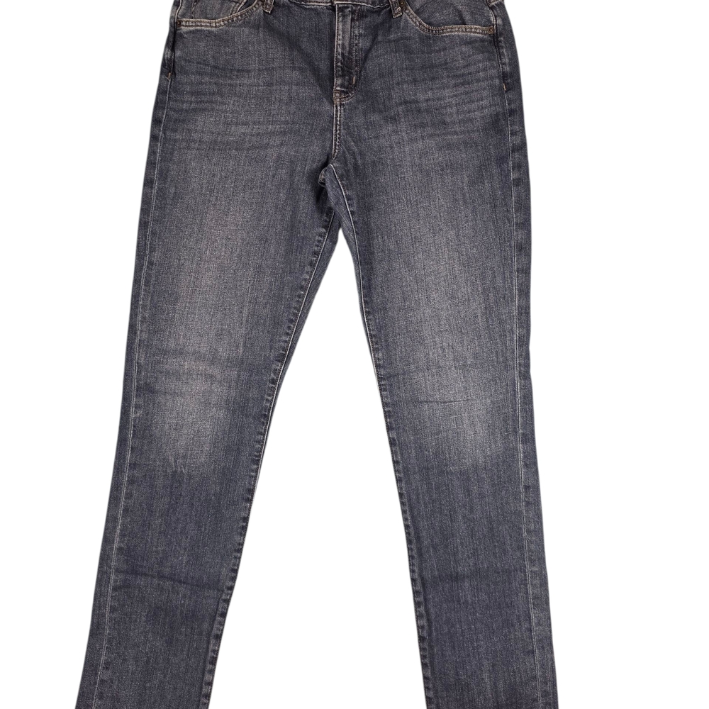 NWOT Eddie Bauer Boyfriend Midrise Slim Blue Denim Jeans - Picture 2 of 9